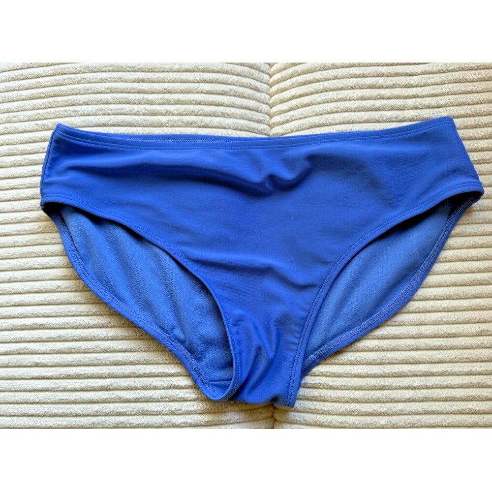 Free Country Girl's Bikini Bottoms Swimsuit New Size XL 16 Cornflower Blue Beach